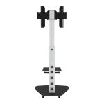 Soporte Techly ICA-TR3SL para pantalla de señalización de 70 pulgadas, color plata, SKU ICA-TR3SL