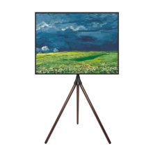 Soporte para TV Techly ICA-TR50, compatible con televisores de 65 pulgadas, color Nuez, SKU ICA-TR50