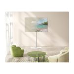 Soporte Techly ICA-TR544 para TV de hasta 65 pulgadas en color blanco.