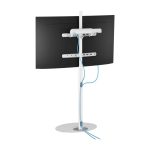 Soporte Techly ICA-TR544 para TV de hasta 65 pulgadas en color blanco.