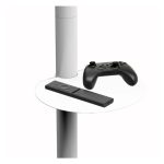 Soporte para TV Techly ICA-TR55, 2,18 metros de altura, color blanco, ideal para pantallas de hasta 86 pulgadas, SKU ICA-TR55