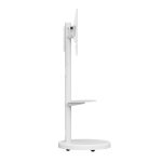 Soporte para TV Techly ICA-TR55, 2,18 metros de altura, color blanco, ideal para pantallas de hasta 86 pulgadas, SKU ICA-TR55