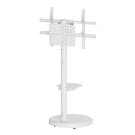 Soporte para TV Techly ICA-TR55, 2,18 metros de altura, color blanco, ideal para pantallas de hasta 86 pulgadas, SKU ICA-TR55