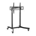 Soporte para TV Techly ICA-TR68M de 100 pulgadas en color negro, ideal para pantallas grandes, SKU ICA-TR68M