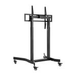 Soporte para TV Techly ICA-TR68M de 100 pulgadas en color negro, ideal para pantallas grandes, SKU ICA-TR68M