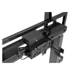 Soporte para TV Techly ICA-TR68M de 100 pulgadas en color negro, ideal para pantallas grandes, SKU ICA-TR68M