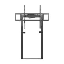 Techly ICA-TR68MW soporte para TV de hasta 100 pulgadas, altura ajustable, color negro. SKU: ICA-TR68MW