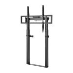 Techly ICA-TR68MW soporte para TV de hasta 100 pulgadas, altura ajustable, color negro. SKU: ICA-TR68MW
