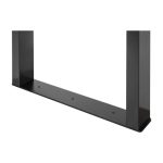 Techly ICA-TR68MW soporte para TV de hasta 100 pulgadas, altura ajustable, color negro. SKU: ICA-TR68MW