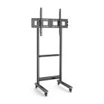 Techly soporte para TV de hasta 2,29 m, color negro, compatible con televisores de 90 pulgadas, SKU ICA-TR74