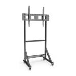 Soporte para TV Techly ICA-TR7412 ajustable hasta 2,54 metros (100 pulgadas) en color negro