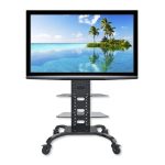 Soporte Techly ICA-TR8 para pantalla de señalización de 70 pulgadas en color negro, SKU ICA-TR8