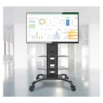 Soporte Techly ICA-TR8 para pantalla de señalización de 70 pulgadas en color negro, SKU ICA-TR8