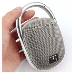 Techly ICASBL321GR altavoz monofónico portátil en color gris, ideal para fiestas, con una potencia de 5 W