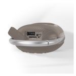 Techly ICASBL321GR altavoz monofónico portátil en color gris, ideal para fiestas, con una potencia de 5 W