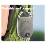 Techly ICASBL321GR altavoz monofónico portátil en color gris, ideal para fiestas, con una potencia de 5 W