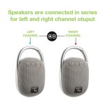 Techly ICASBL321GR altavoz monofónico portátil en color gris, ideal para fiestas, con una potencia de 5 W