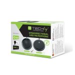 Micrófono Techly ICC SH-21 negro diseñado para conferencias y reuniones, SKU ICC SH-21