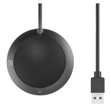 Micrófono Techly ICC SH-21 negro diseñado para conferencias y reuniones, SKU ICC SH-21