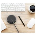 Techly ICC SH-22, micrófono negro para conferencias, ideal para salas de reuniones y eventos, SKU ICC SH-22