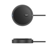 Techly ICC SH-22, micrófono negro para conferencias, ideal para salas de reuniones y eventos, SKU ICC SH-22