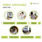 Techly ICC SH-22, micrófono negro para conferencias, ideal para salas de reuniones y eventos, SKU ICC SH-22