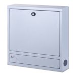 Techly ICRLIM04 armario rack de pared en color gris con bastidor incluido