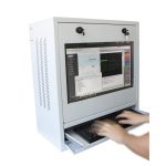 Techly Armario Rack 1U de pared en color blanco, modelo ICRLIM10W, ideal para organización de equipos de red.