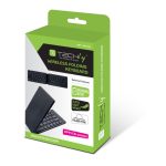 Techly teclado universal Bluetooth QWERTY inglés de EE. UU. en color negro, modelo SKU ICTB1208F