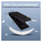 Techly teclado universal Bluetooth QWERTY inglés de EE. UU. en color negro, modelo SKU ICTB1208F
