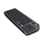 Teclado Techly Universal con RF Wireless y Bluetooth, disposición QWERTY en inglés de EE. UU., color negro. SKU: ICTB9801TB