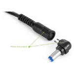 Techly IPW-NTS2250G2 adaptador e inversor de corriente interior de 27W en color negro