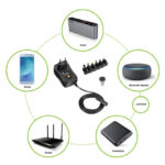 Techly IPW-NTS2250G2 adaptador e inversor de corriente interior de 27W en color negro