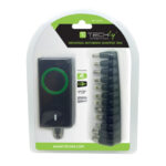 Techly IPW-NTS70WTY adaptador e inversor de corriente universal de 70 W en color negro