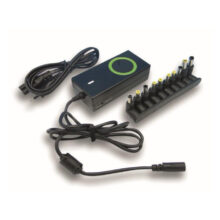 Techly IPW-NTS70WTY adaptador e inversor de corriente universal de 70 W en color negro