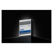 Teltonika TSW101 Switch Gigabit Ethernet (10/100/1000) con soporte para PoE y carcasa metálica robusta, SKU TSW101000000