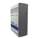 Switch Teltonika TSW200 no administrado con soporte para Gigabit Ethernet y Energía sobre Ethernet (PoE), fabricado en aluminio. SKU: TSW200000010