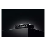 Switch Teltonika TSW304 Gigabit Ethernet (10/100/1000) con Energía sobre Ethernet PoE en color negro SKU TSW304000000