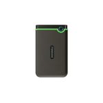 Transcend StoreJet 25M3C disco duro externo de 2 TB con USB Tipo C 3.2 Gen 1, color negro y verde, SKU: TS2TSJ25M3C