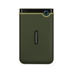 Transcend StoreJet 25M3G disco duro externo de 2 TB, conexión Micro-USB B 3.2 Gen 1, color verde, SKU TS2TSJ25M3G
