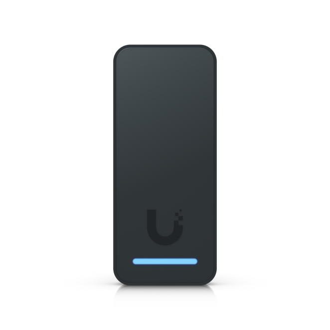 Ubiquiti Access Reader G2 en negro, avanzado lector de control de acceso Imagen del Ubiquiti Access Reader G2 en color negro, lector básico de control de acceso con el SKU UA-G2-Black