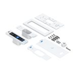 Imagen del terminal de reconocimiento facial Ubiquiti G3 Reader Pro en color blanco, con SKU UA-G3-Pro-W