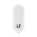 Imagen del lector biométrico blanco Ubiquiti UA-Reader Lite con tecnología avanzada, SKU UA-Reader Lite