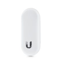 Imagen del lector biométrico blanco Ubiquiti UA-Reader Lite con tecnología avanzada, SKU UA-Reader Lite