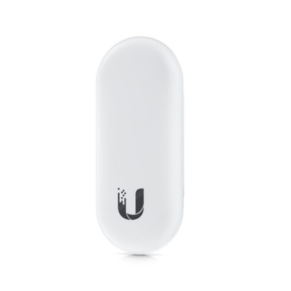 Imagen del lector biométrico blanco Ubiquiti UA-Reader Lite con tecnología avanzada, SKU UA-Reader Lite
