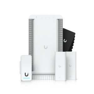 Imagen del lector básico de control de acceso Ubiquiti UA-SK-Elevator en color blanco, perfecto para elevadores. SKU: UA-SK-Elevator