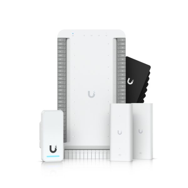 Imagen del lector básico de control de acceso Ubiquiti UA-SK-Elevator en color blanco, perfecto para elevadores. SKU: UA-SK-Elevator
