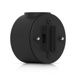 Imagen de la caja de conexiones Ubiquiti UACC-CAMERA-CJB-B para cámaras de seguridad, diseño robusto y fácil montaje para vivienda SKU: UACC-Camera-CJB-B