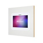 Monitor de 21.5 pulgadas blanco de Ubiquiti, modelo UACC-Display21-FM, ideal para montaje en pared, SKU: UACC-Display21-FM
