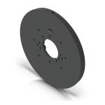 Montaje para cámaras de seguridad Ubiquiti UACC-GB-PLATE-B, resistente y fácil de instalar